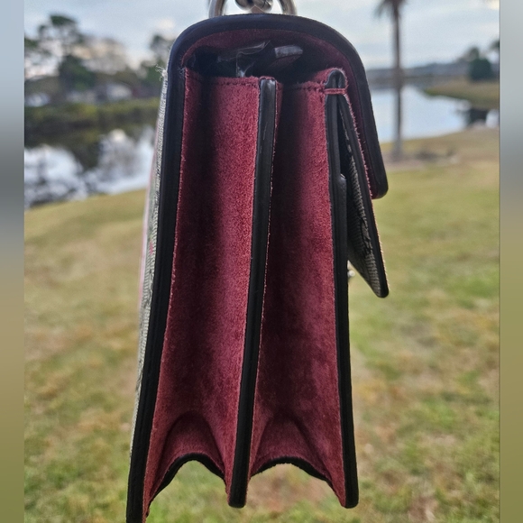 GUCCI Dionysus Blooms GG SupremeCanvas Chain Shoulder Bag Beige - Picture 15 of 17